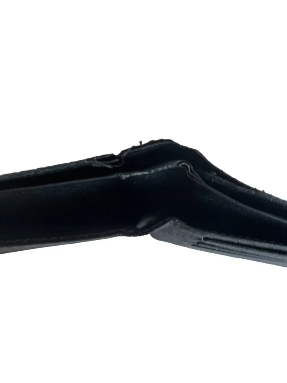 Louis Vuitton Black Leather Wallet